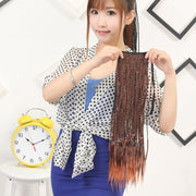 Bosnian Style Handmade Scorpion Wig Ponytail Strap Ponytail (Black Brown)