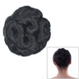 Wig Ball Head Flower Hairpin Hair Bag Wig Headband for Bride(Black) - free shipping - PMC TechLife - Order now!