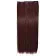 99JM118# One-piece Seamless Five-clip Wig Long Straight Wig Piece - free shipping - PMC TechLife - Order now!