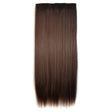 6# One-piece Seamless Five-clip Wig Long Straight Wig Piece - free shipping - PMC TechLife - Order now!