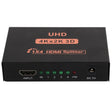 CY10 UHD 4K x 2K 3D 1 x 4 HDMI Splitter (UK Plug) - Splitter by PMC TechLife | Online Shopping South Africa | PMC TechLife | Buy Now Pay Later Mobicred
