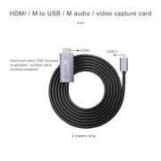 Z36A HDMI Male to USB-C / Type-C Male HD Video Capture Card, Cable Length: 2m