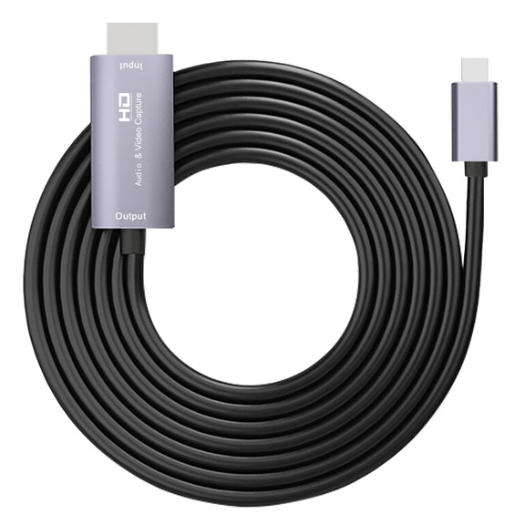 Z36A HDMI Male to USB-C / Type-C Male HD Video Capture Card, Cable Length: 2m
