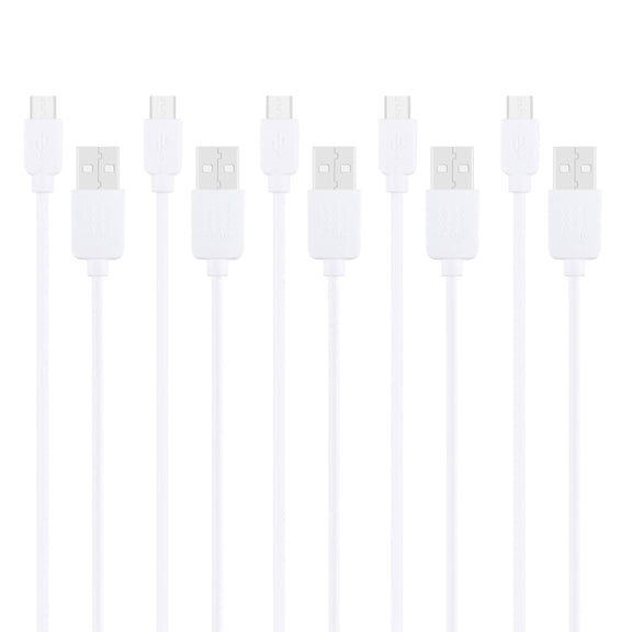 5 PCS HAWEEL 1m High Speed Micro USB to USB Data Sync Charging Cable Kits, For Samsung, Huawei, Xiaomi, LG, HTC and other Smartphones