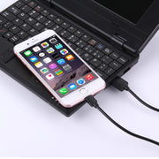 2 PCS HAWEEL 1m High Speed 8 pin to USB Sync and Charging Cable Kit for iPhone, iPad(Black)