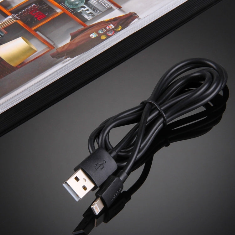5 PCS HAWEEL 1m High Speed 8 pin to USB Sync and Charging Cable Kit for iPhone, iPad(Black)