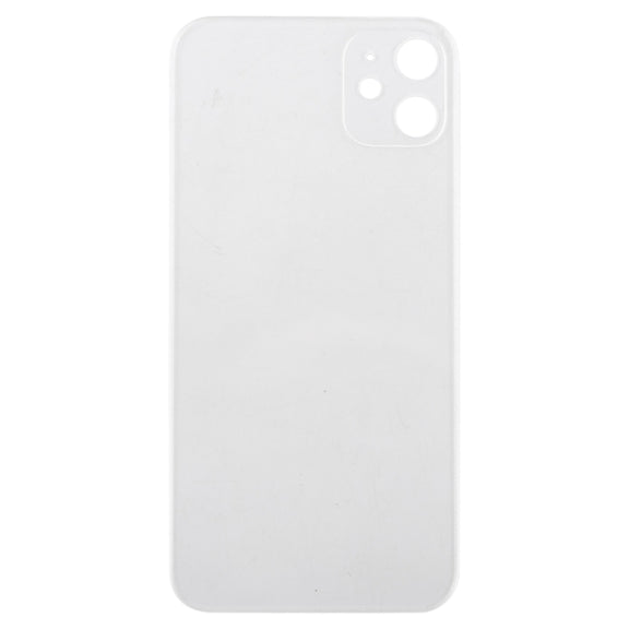 Transparent Frosted Glass Battery Back Cover for iPhone 11(Transparent)