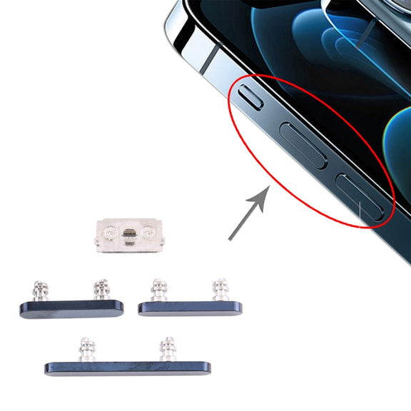 Power Button and Volume Control Button for iPhone 12 Pro(Green Lake)