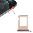 SIM Card Tray + SIM Card Tray for iPhone 12 Pro(Gold) - Metal Parts by PMc TechLife | Online Shopping South Africa | PMc TechLife | Buy Now Pay Later Mobicred