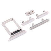 SIM Card Tray + SIM Card Tray + Side Keys for iPhone 12 Pro(White)