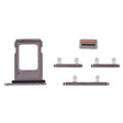 SIM Card Tray + SIM Card Tray + Side Keys for iPhone 13 Pro(Graphite) - Others by PMc TechLife | Online Shopping South Africa | PMc TechLife | Buy Now Pay Later Mobicred