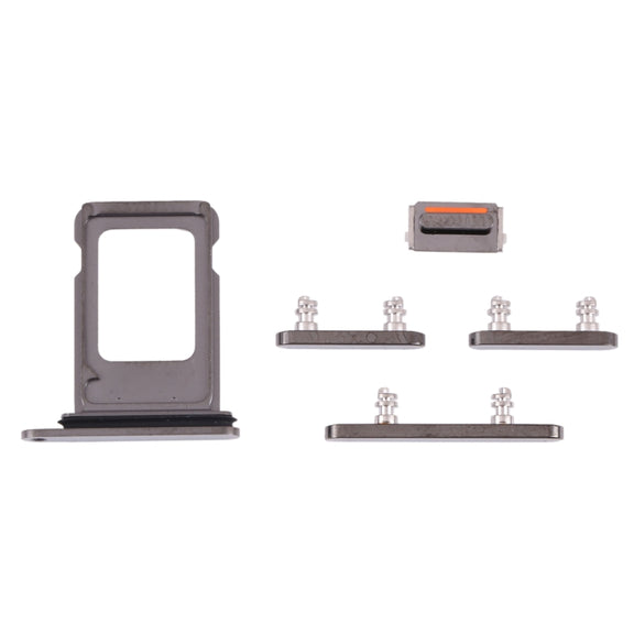 SIM Card Tray + SIM Card Tray + Side Keys for iPhone 13 Pro(Graphite)
