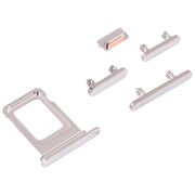SIM Card Tray + SIM Card Tray + Side Keys for iPhone 13 Pro(Silver)