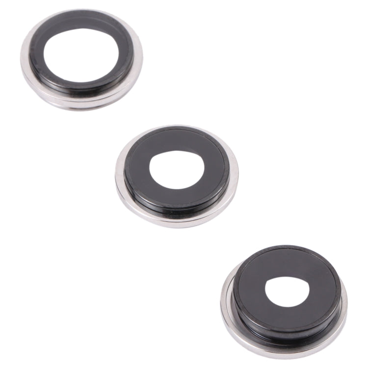 Camera Lens Cover With Retaining Bracket for iPhone 13 Pro(Silver)