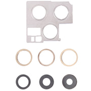 Camera Lens Cover With Retaining Bracket for iPhone 13 Pro Max(Gold)