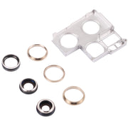 Camera Lens Cover With Retaining Bracket for iPhone 13 Pro Max(Gold)