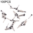 100 PCS Charging Port Screws for iPhone 13 Pro (Silver) - Others by PMc TechLife | Online Shopping South Africa | PMc TechLife | Buy Now Pay Later Mobicred