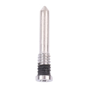 100 PCS Charging Port Screws for iPhone 13 Pro Max (Silver)