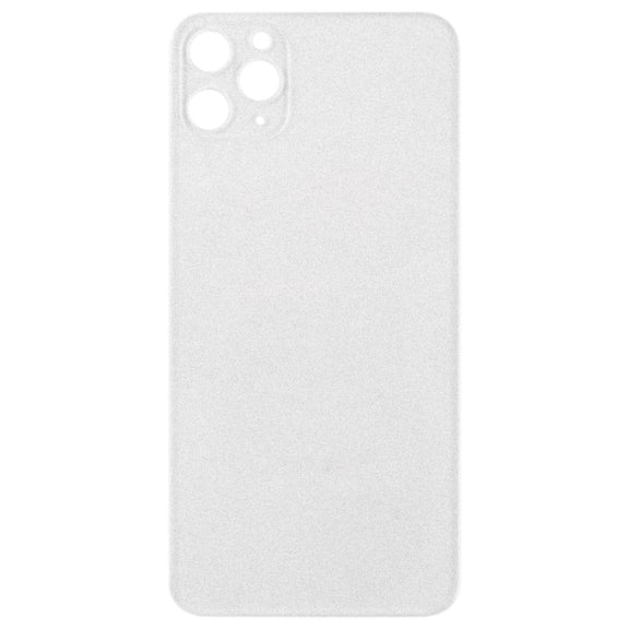 Transparent Frosted Glass Battery Back Cover for iPhone 11 Pro(Transparent)