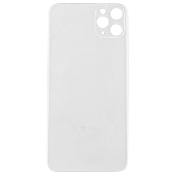 Transparent Frosted Glass Battery Back Cover for iPhone 11 Pro(Transparent)