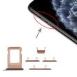 SIM Card Tray + SIM Card Tray + Side Key for iPhone 11 Pro Max / 11 Pro(Gold) - Others by PMc TechLife | Online Shopping South Africa | PMc TechLife | Buy Now Pay Later Mobicred