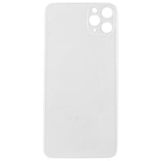 Transparent Frosted Glass Battery Back Cover for iPhone 11 Pro Max(Transparent)