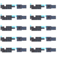 10 Sets Motherboard Heat Sink Sticker for iPhone 12 mini - Others by PMc TechLife | Online Shopping South Africa | PMc TechLife | Buy Now Pay Later Mobicred