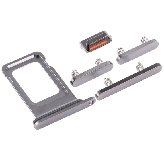 SIM Card Tray + Side Keys for iPhone 12 Pro Max(Graphite)