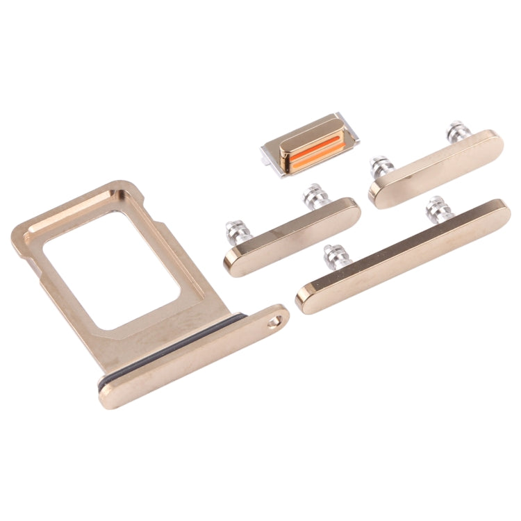 SIM Card Tray + SIM Card Tray + Side Keys for iPhone 12 Pro Max(Gold)