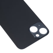 Easy Replacement Big Camera Hole Glass Back Battery Cover for iPhone 14(Black)