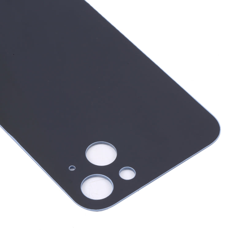 Easy Replacement Big Camera Hole Glass Back Battery Cover for iPhone 14(Blue)