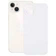 Easy Replacement Big Camera Hole Glass Back Battery Cover for iPhone 14(Silver) - Back Cover by PMc TechLife | Online Shopping South Africa | PMc TechLife | Buy Now Pay Later Mobicred