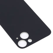 Easy Replacement Big Camera Hole Glass Back Battery Cover for iPhone 14(Silver)