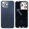 For iPhone 15 Pro Glass Battery Back Cover with Flash Bracket + Wireless Charging Module(Blue) - Back Cover by PMC TechLife | Online Shopping South Africa | PMC TechLife | Buy Now Pay Later Mobicred