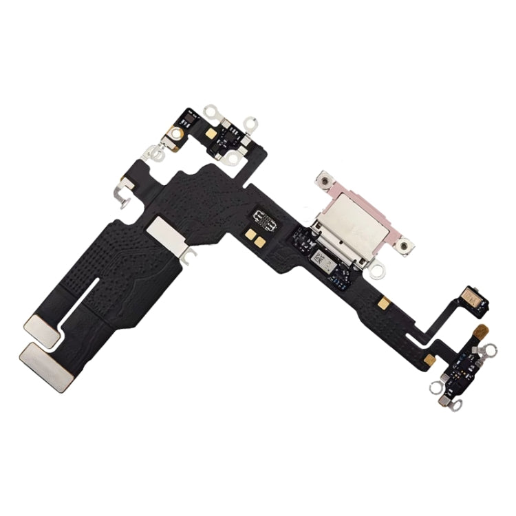 For iPhone 15 Plus Original Charging Port Flex Cable (Pink)