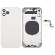 Back Cover with Appearance Imitation of iP15 Pro for iPhone 11(White) - Back Cover by PMC TechLife | Online Shopping South Africa | PMC TechLife | Buy Now Pay Later Mobicred