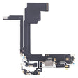 For iPhone 15 Pro Max Charging Port Flex Cable (White) - Flex Cable by PMC TechLife | Online Shopping South Africa | PMC TechLife | Buy Now Pay Later Mobicred