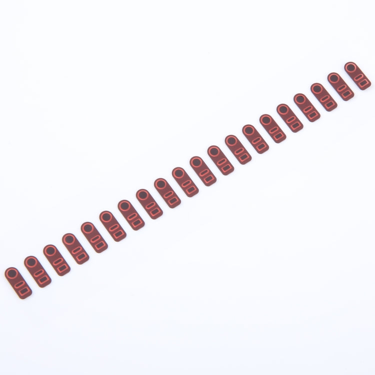 For iPhone 15 / 15 Plus / 15 Pro / 15 Pro Max 100pcs/set Front Camera Sensing Sticker