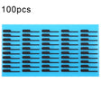 For iPhone 15 Pro Max 100pcs/set LCD Bottom Black Adhesive Sticker(01) - LCD Related Parts by PMC TechLife | Online Shopping South Africa | PMC TechLife