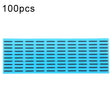 For iPhone 15 Pro 100pcs/set LCD Bottom Black Adhesive Sticker(02) - LCD Related Parts by PMC TechLife | Online Shopping South Africa | PMC TechLife