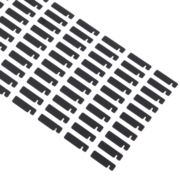For iPhone 15 Pro Max 100pcs/set LCD Side Black Adhesive Sticker(03)