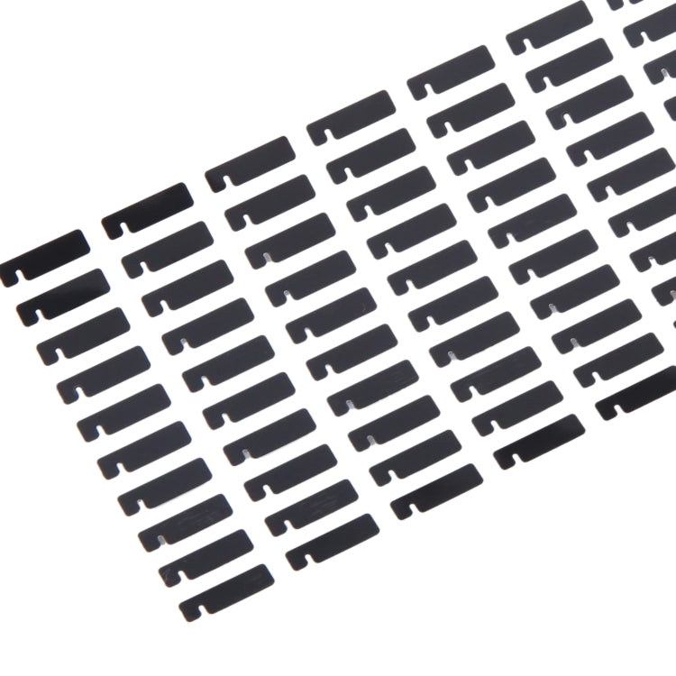 For iPhone 15 Pro Max 100pcs/set LCD Side Black Adhesive Sticker(03)