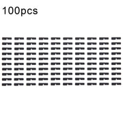 For iPhone 15 Pro Max 100pcs/set LCD Side Black Adhesive Sticker(04)