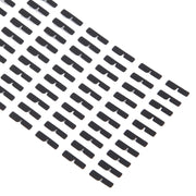 For iPhone 15 Pro Max 100pcs/set LCD Side Black Adhesive Sticker(04)