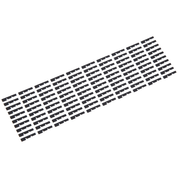 For iPhone 15 Pro 100pcs/set LCD Side Black Adhesive Sticker(03)