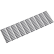 For iPhone 15 Pro 100pcs/set LCD Side Black Adhesive Sticker(03)