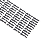 For iPhone 15 Pro 100pcs/set LCD Side Black Adhesive Sticker(03)