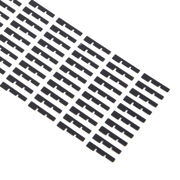 For iPhone 15 Pro 100pcs/set LCD Side Black Adhesive Sticker(03)