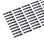 For iPhone 15 Pro 100pcs/set LCD Side Black Adhesive Sticker(03)