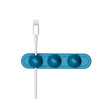 Magnetic Wire Take-up Cable Winder Magnetic Holder Desktop Storage(Blue) - Cable Organizer by PMC TechLife | Online Shopping South Africa | PMC TechLife | Buy Now Pay Later Mobicred